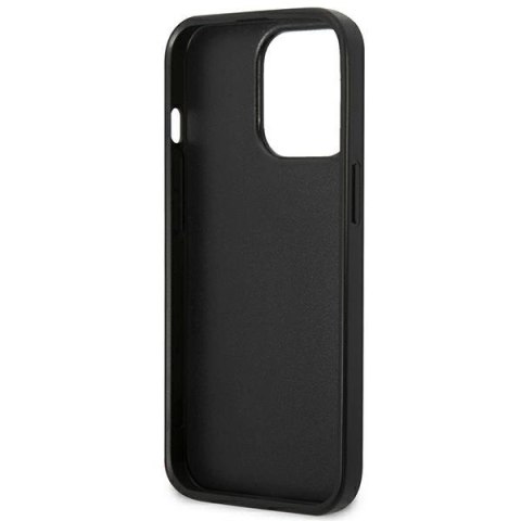 Etui U.S. Polo Assn. Leather Stitch na iPhone 14 Pro - granatowe Etui U.S. Polo Assn. Leather Stitch na iPhone 14 Pro - granatowe