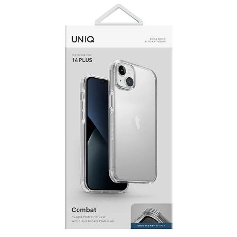 Etui UNIQ Combat na iPhone 14 Plus - przezroczyste Etui UNIQ Combat na iPhone 14 Plus - przezroczyste
