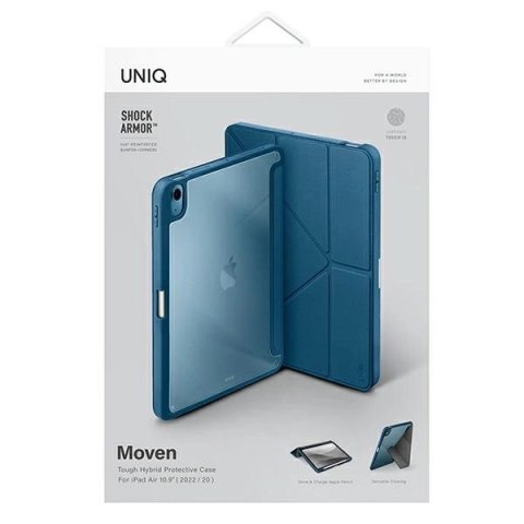 Etui UNIQ Moven na iPad Air 10.9 (2022/2020) - niebieskie Etui UNIQ Moven na iPad Air 10.9 (2022/2020) - niebieskie