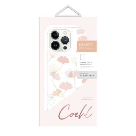 Etui Uniq Coehl Meadow na iPhone 14 Pro Max - różowe Etui Uniq Coehl Meadow na iPhone 14 Pro Max - różowe