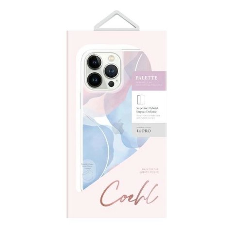 Etui Uniq Coehl Palette na iPhone 14 Pro - niebieskie Etui Uniq Coehl Palette na iPhone 14 Pro - niebieskie