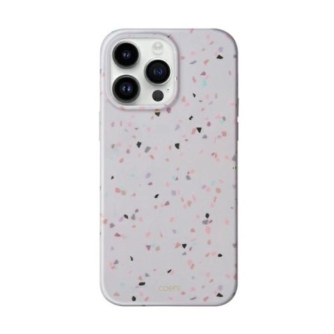 Etui Uniq Coehl Terrazzo na iPhone 14 Pro Max - piaskowe Etui Uniq Coehl Terrazzo na iPhone 14 Pro Max - piaskowe