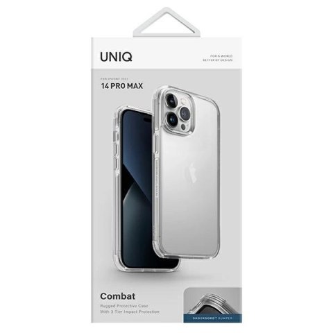 Etui Uniq Combat na iPhone 14 Pro Max - przezroczyste Etui Uniq Combat na iPhone 14 Pro Max - przezroczyste