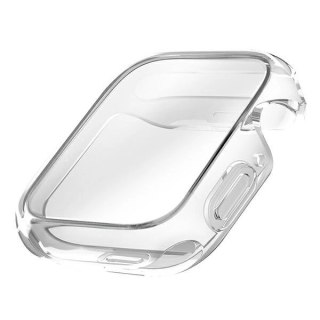 Etui Uniq Garde na Apple Watch 7/8/SE2 45mm - przezroczyste