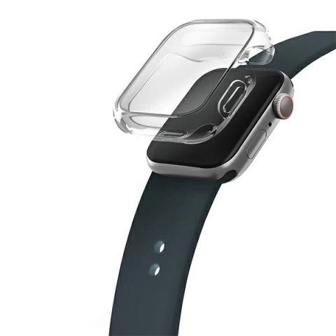 Etui Uniq Garde na Apple Watch 7/8/SE2 45mm - przezroczyste Etui Uniq Garde na Apple Watch 7/8/SE2 45mm - przezroczyste