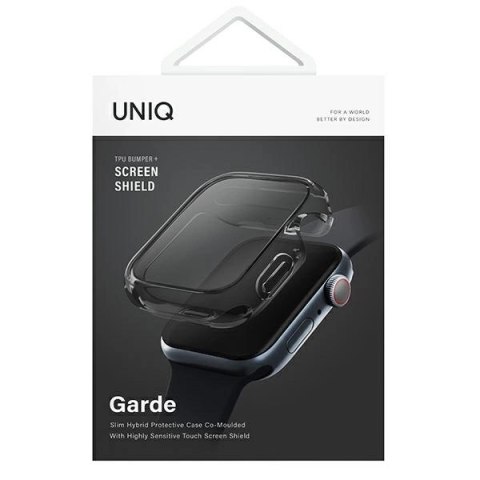 Etui Uniq Garde na Apple Watch 7/8/SE2 45mm - szare Etui Uniq Garde na Apple Watch 7/8/SE2 45mm - szare