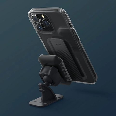 Etui Uniq Heldro Mount na iPhone 14 Plus - czarne Etui Uniq Heldro Mount na iPhone 14 Plus - czarne