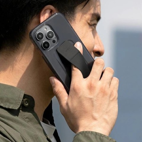 Etui Uniq Heldro Mount na iPhone 14 Plus - czarne Etui Uniq Heldro Mount na iPhone 14 Plus - czarne