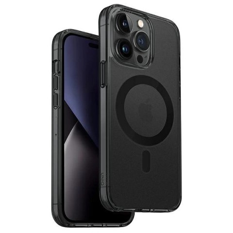 Etui Uniq LifePro Xtreme Magclick Charging na iPhone 14 Pro Max - szaro-czarne Etui Uniq LifePro Xtreme Magclick Charging na iPhone 14 Pro Max - szaro-czarne