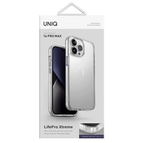Etui Uniq LifePro Xtreme na iPhone 14 Pro Max - przezroczyste
