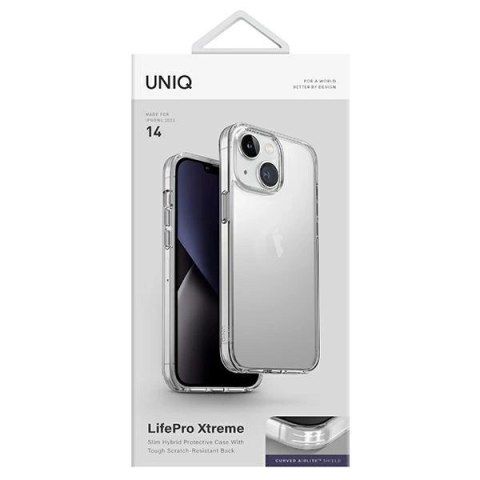 Etui Uniq LifePro Xtreme na iPhone 14 - przezroczyste