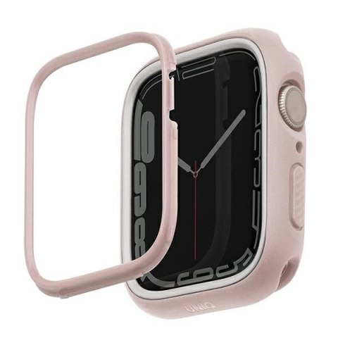 Etui Uniq Moduo na Apple Watch 4/5/6/7/8/SE/SE2 40/41mm - różowo-biały Etui Uniq Moduo na Apple Watch 4/5/6/7/8/SE/SE2 40/41mm - różowo-biały