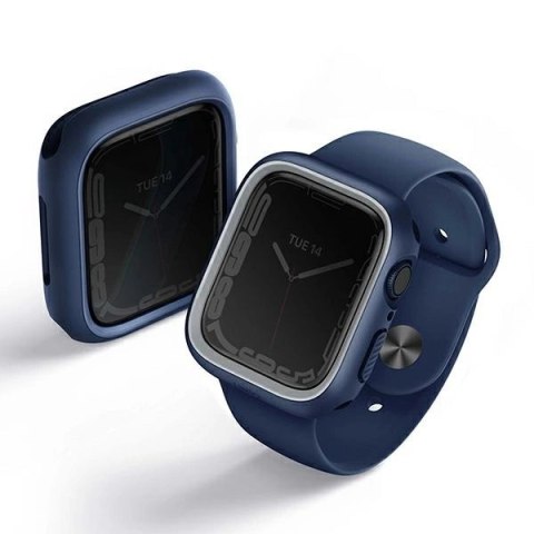 Etui Uniq Moduo na Apple Watch 4/5/6/7/8/SE/SE2 44/45mm - niebiesko-szary Etui Uniq Moduo na Apple Watch 4/5/6/7/8/SE/SE2 44/45mm - niebiesko-szary