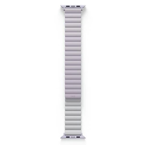 Pasek Uniq Revix na Apple Watch 1/2/3/4/5/6/7/8/SE/SE2/Ultra 42/44/45/49mm - liliowo-biały
