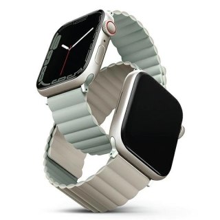 Pasek Uniq Revix na Apple Watch 1/2/3/4/5/6/7/8/SE/SE2/Ultra 42/44/45/49mm - szałwiowo-beżowy
