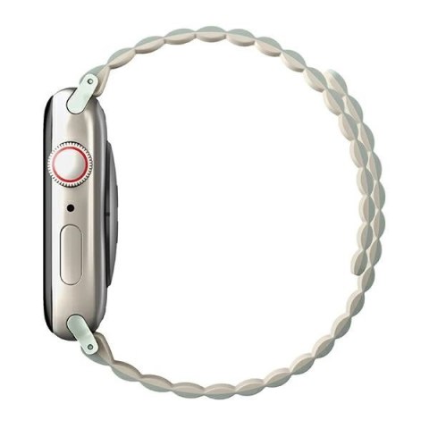 Pasek Uniq Revix na Apple Watch 1/2/3/4/5/6/7/8/SE/SE2/Ultra 42/44/45/49mm - szałwiowo-beżowy Pasek Uniq Revix na Apple Watch 1/2/3/4/5/6/7/8/SE/SE2/Ultra 42/44/45/49mm - szałwiowo-beżowy