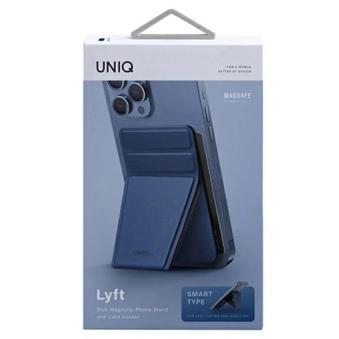 Stojak na telefon UNIQ Lyft magnetyczny - niebieski Stojak na telefon UNIQ Lyft magnetyczny - niebieski