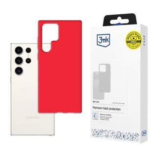 Etui 3mk Matt Case na Samsung Galaxy S23 Ultra - czerwone