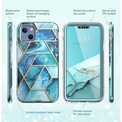 Etui Supcase Cosmo na iPhone 14 Plus - niebieskie Etui Supcase Cosmo na iPhone 14 Plus - niebieskie