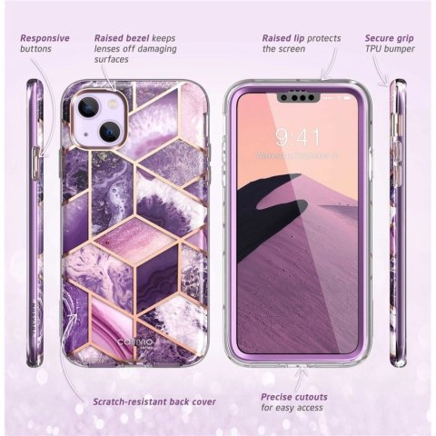 Etui Supcase Cosmo na iPhone 14 Plus - różowy marmur Etui Supcase Cosmo na iPhone 14 Plus - różowy marmur