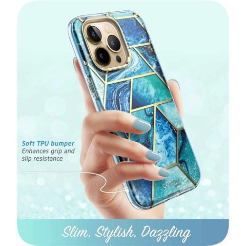 Etui Supcase Cosmo na iPhone 14 Pro Max - niebieskie Etui Supcase Cosmo na iPhone 14 Pro Max - niebieskie
