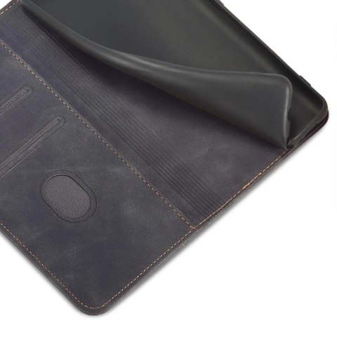 Magnet Fancy Case etui Samsung Galaxy S23 pokrowiec z klapką portfel podstawka czarne Magnet Fancy Case etui Samsung Galaxy S23 pokrowiec z klapką portfel podstawka czarne