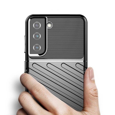 Thunder Case etui Samsung Galaxy A14 5G silikonowy pancerny pokrowiec czarne
