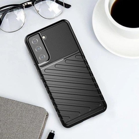 Thunder Case etui Samsung Galaxy A14 5G silikonowy pancerny pokrowiec czarne