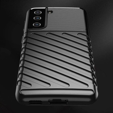 Thunder Case etui Samsung Galaxy A14 5G silikonowy pancerny pokrowiec czarne