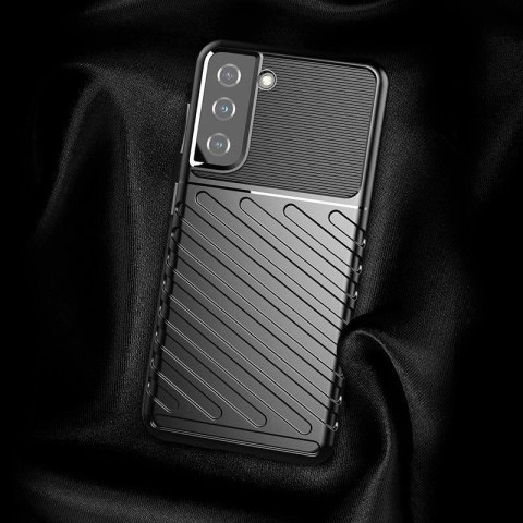 Thunder Case etui Samsung Galaxy A14 5G silikonowy pancerny pokrowiec niebieskie