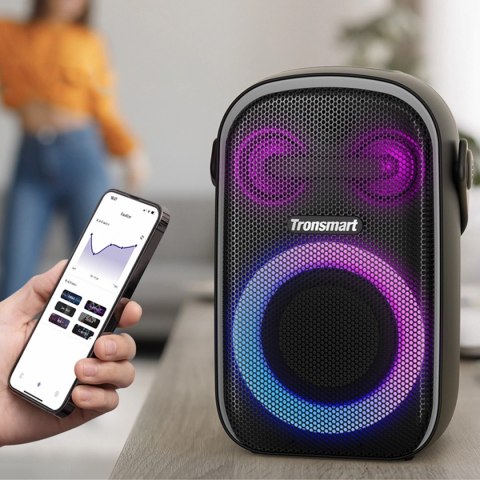 Tronsmart Halo 100 głośnik bezprzewodowy Bluetooth 60W czarny Tronsmart Halo 100 głośnik bezprzewodowy Bluetooth 60W czarny