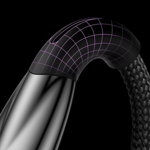 Baseus Glimmer Series kabel do szybkiego ładowania USB-A - USB-C 100W 480Mb/s 1m biały Baseus Glimmer Series kabel do szybkiego ładowania USB-A - USB-C 100W 480Mb/s 1m biały