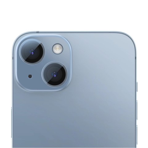 Baseus szkło hartowane na soczewki aparatu iPhone 14 / iPhone 14 Plus przezroczyste + zestaw czyszczący Baseus szkło hartowane na soczewki aparatu iPhone 14 / iPhone 14 Plus przezroczyste + zestaw czyszczący