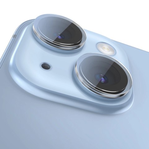 Baseus szkło hartowane na soczewki aparatu iPhone 14 / iPhone 14 Plus przezroczyste + zestaw czyszczący Baseus szkło hartowane na soczewki aparatu iPhone 14 / iPhone 14 Plus przezroczyste + zestaw czyszczący
