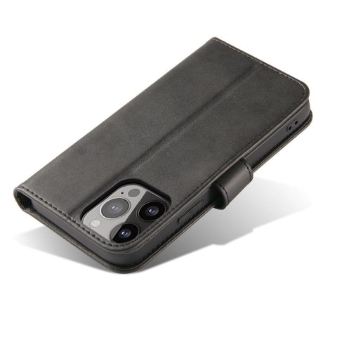 Magnet Case etui Xiaomi 13 pokrowiec z klapką portfel podstawka czarne Magnet Case etui Xiaomi 13 pokrowiec z klapką portfel podstawka czarne