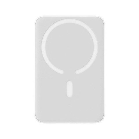 Powerbank Baseus Magnetic Mini 10000mAh USB-C PD 20W / MagSafe 15W - biały + kabel USB-C Powerbank Baseus Magnetic Mini 10000mAh USB-C PD 20W / MagSafe 15W - biały + kabel USB-C