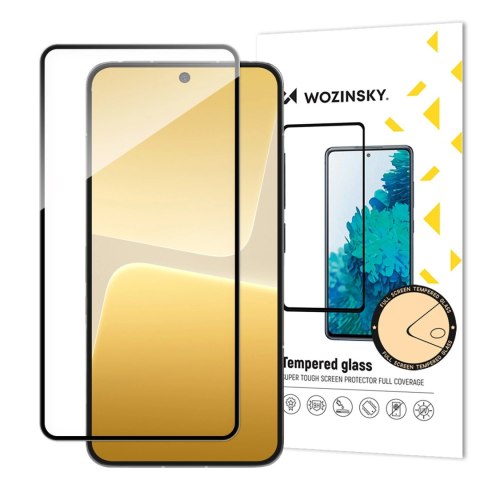 Wozinsky Full Glue Tempered Glass szkło hartowane Xiaomi 13 9H na cały ekran z czarną ramką Wozinsky Full Glue Tempered Glass szkło hartowane Xiaomi 13 9H na cały ekran z czarną ramką