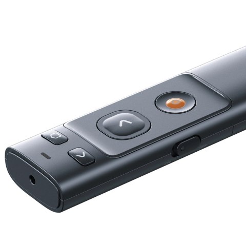 Wskaźnik laserowy Baseus Orange Dot AI z automatyczną transkrypcją głosu, dwoma laserami - szary