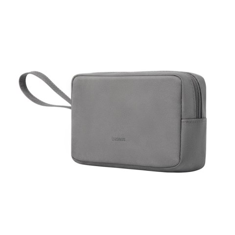 Baseus EasyJourney Series mała torba podróżna pokrowiec etui na telefon słuchawki i inne drobiazgi szara Baseus EasyJourney Series mała torba podróżna pokrowiec etui na telefon słuchawki i inne drobiazgi szara