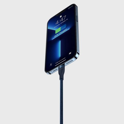 Baseus Flash Series II kabel USB Typ C / USB Typ A - USB Typ C / Lightning / micro USB 100 W 1,5 m niebieski (CASS030203) Baseus Flash Series II kabel USB Typ C / USB Typ A - USB Typ C / Lightning / micro USB 100 W 1,5 m niebieski (CASS030203)