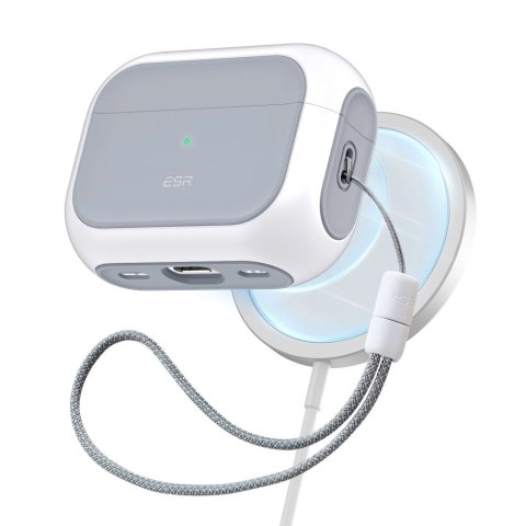 ESR Orbit Halolock z MagSafe na Apple AirPods Pro 1 / 2 - białe ESR Orbit Halolock z MagSafe na Apple AirPods Pro 1 / 2 - białe