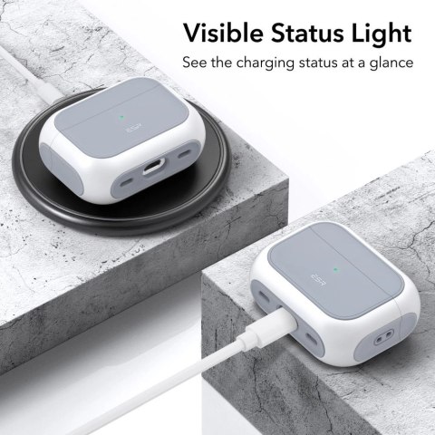 ESR Orbit Halolock z MagSafe na Apple AirPods Pro 1 / 2 - białe ESR Orbit Halolock z MagSafe na Apple AirPods Pro 1 / 2 - białe