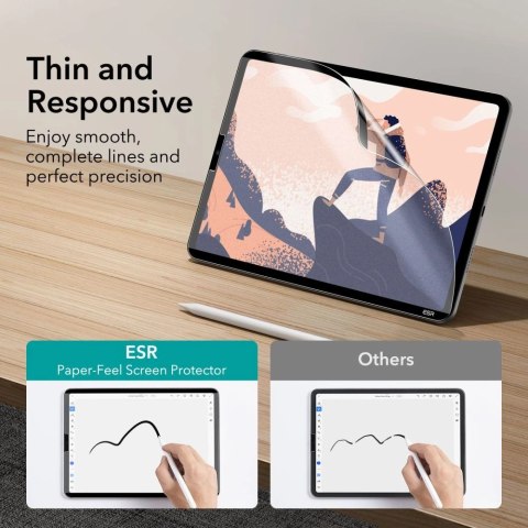 Folia ochronna ESR Paper Feel na iPad Air 4 / 5 / Pro 11'' - matowa Folia ochronna ESR Paper Feel na iPad Air 4 / 5 / Pro 11'' - matowa