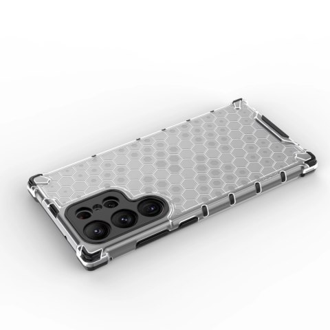 Honeycomb etui do Samsung Galaxy S23 Ultra pancerny hybrydowy pokrowiec niebieskie Honeycomb etui do Samsung Galaxy S23 Ultra pancerny hybrydowy pokrowiec niebieskie