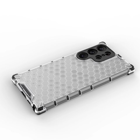 Honeycomb etui do Samsung Galaxy S23 Ultra pancerny hybrydowy pokrowiec niebieskie Honeycomb etui do Samsung Galaxy S23 Ultra pancerny hybrydowy pokrowiec niebieskie