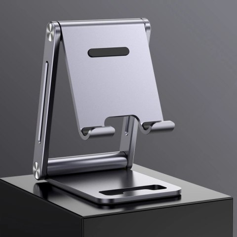 Ugreen metalowa aluminiowa składana podstawka na telefon tablet szary (LP263 80708) Ugreen metalowa aluminiowa składana podstawka na telefon tablet szary (LP263 80708)