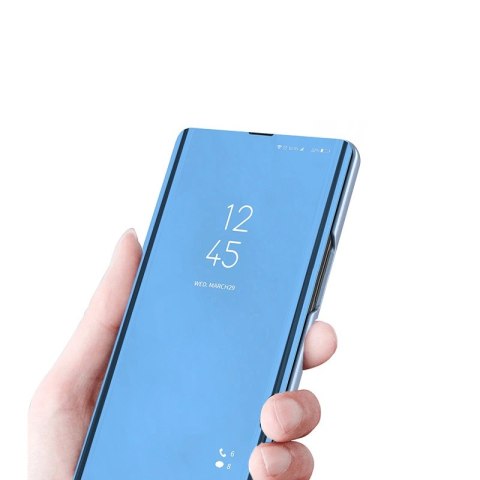 Clear View Case etui do Samsung Galaxy A14 pokrowiec z klapką czarne