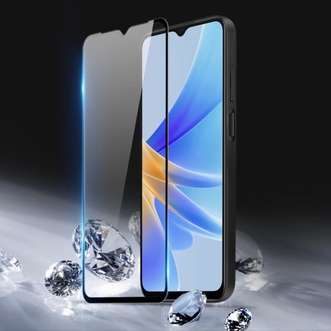 Dux Ducis 9D Tempered Glass szkło hartowane Oppo A17 9H z czarną ramką Dux Ducis 9D Tempered Glass szkło hartowane Oppo A17 9H z czarną ramką