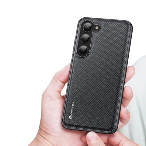 Dux Ducis Fino etui Samsung Galaxy S23+ pokrowiec z silikonową ramką czarne Dux Ducis Fino etui Samsung Galaxy S23+ pokrowiec z silikonową ramką czarne