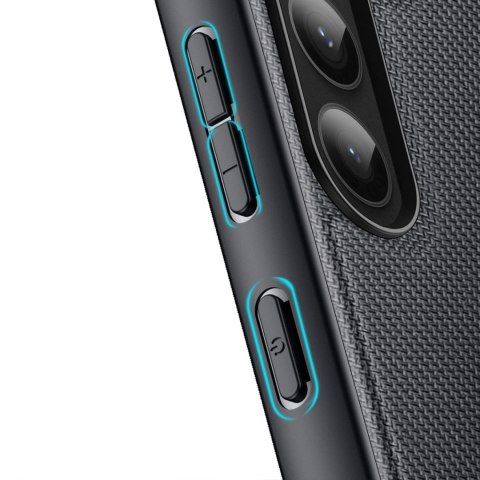 Dux Ducis Fino etui Samsung Galaxy S23+ pokrowiec z silikonową ramką czarne Dux Ducis Fino etui Samsung Galaxy S23+ pokrowiec z silikonową ramką czarne